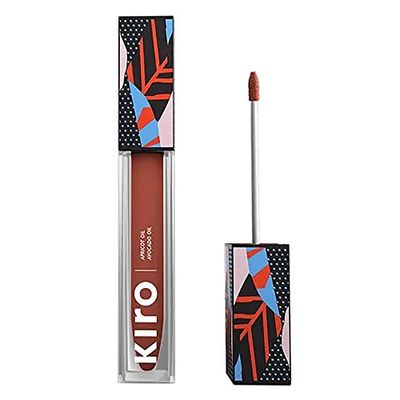 KIRO Non-Stop Airy Matte Liquid Lipstick - Nutmeg Nude | Transferproof I Waterproof lipstick Long Lasting I Apricot &amp; Avocado Oil | 100% Vegan | 5ml | No Parabens, No Toxins
