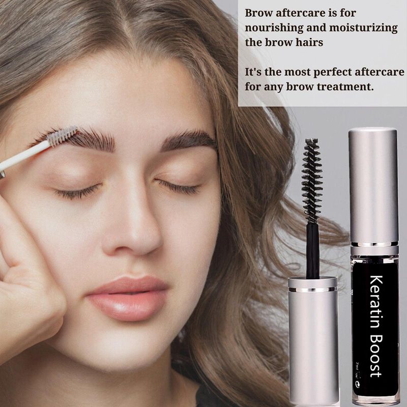 ICONSIAM Eyelash Lift Conditioner, Saves Burning ,Brow Lamination Treatment Aftercare 2 in 1 Keratin Boost - 100-Day Supply ( Unscented, Cream, Women, Adult)