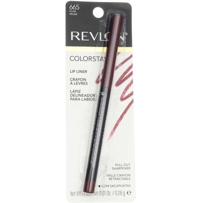 Revlon ColorStay Lipliner with SoftFlex, Plum 665, 0.01 Ounce