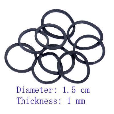 black Elastic Hair BandsBEBEEPOO 500pcs Mini Rubber Bands with a box Soft Elastic Bands for Kid Hair Braids Hair