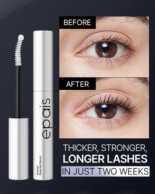 EPAIS Essential Eyelash Growth Serum, Jumbo Size 15ml0.5fl.oz - Safe &amp; Gentle Lashes Care, Nutrient Formula for Longer, Fuller, Thicker in 2 Weeks, To Grow Lashes Natural Longer, Non-Prostaglandin