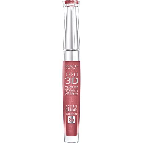 Bourjois 3d Effet Lip Gloss for Women, # 03 Brun Rose Academic, 0.19 Ounce