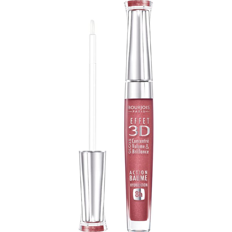 Bourjois 3d Effet Lip Gloss for Women, # 03 Brun Rose Academic, 0.19 Ounce