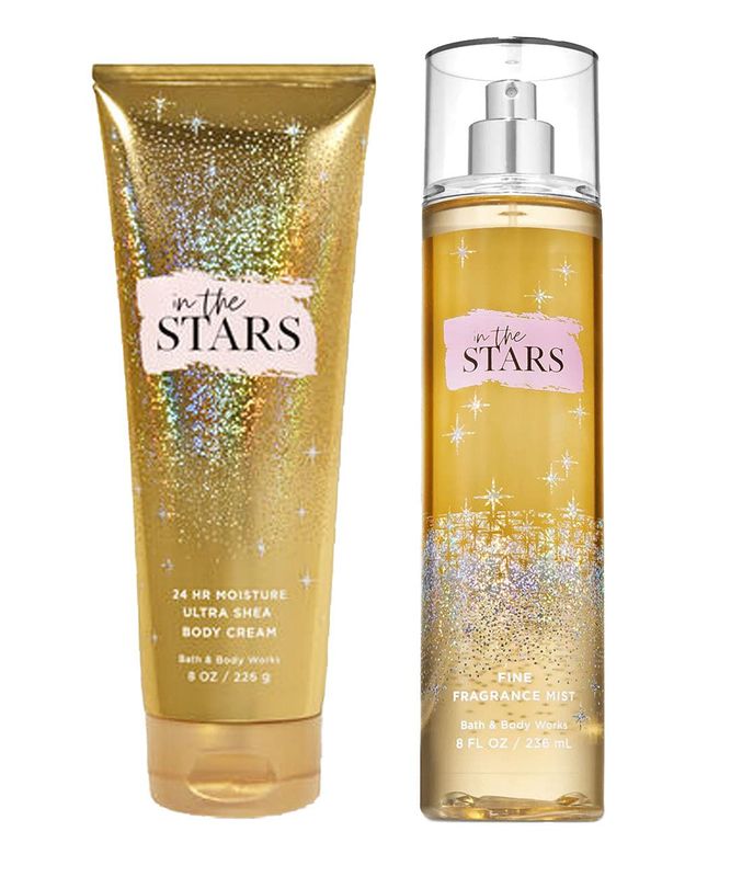 Bath and Body Works In The Stars Ultra She Body Cream &amp; Fine Fragrance Mist Set 2018