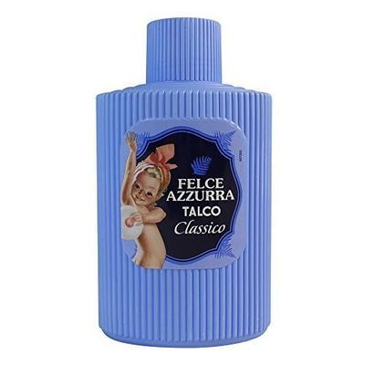 Felce Azzurra Body Powder  Talc Plastic Bottle Shaker 200gr. 7oz