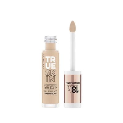 Catrice | True Skin High Cover Concealer (020 | Warm Beige) | Waterproof &amp; Lightweight for Soft Matte Look | With Hyaluronic Acid &amp; Lasts Up to 18 Hours | Vegan, Cruelty Free
