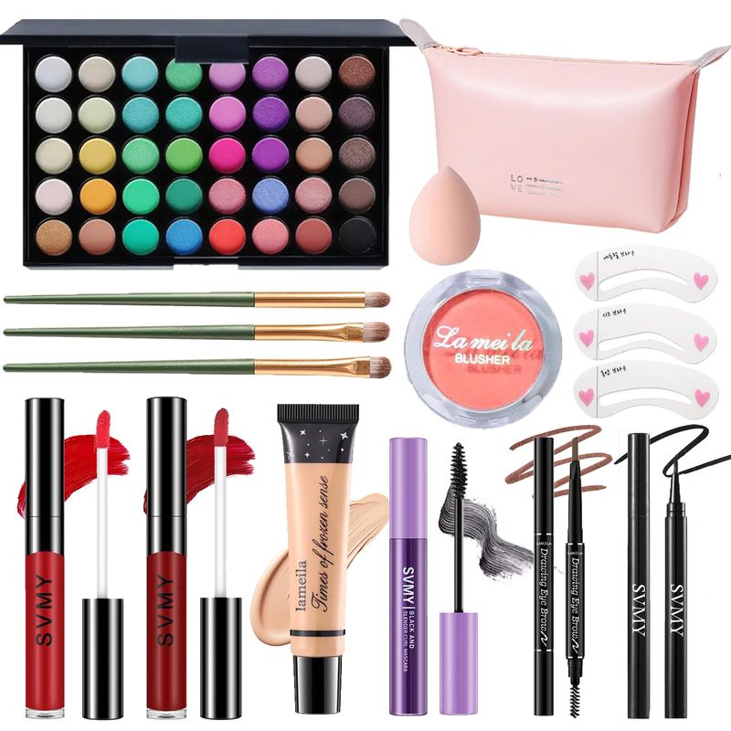 Makeup Set for Women, Makeup Full Kit for Beginners &amp; Professionals, Travel Makeup Set for Teens &amp; Adults, Makeup Gift Set for Girls, Eyeshadow Palette, Lip Gloss, Face Makeup, Eye Makeup