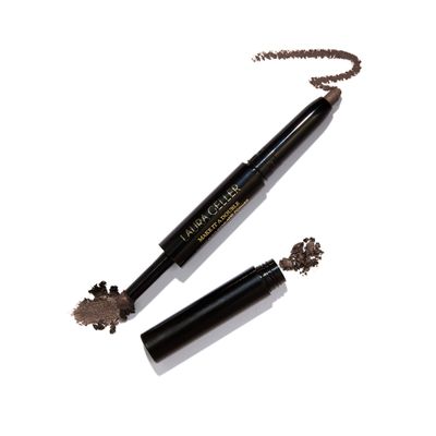 LAURA GELLER NEW YORK Make It A Double Dual-Ended Eyeshadow - Absinthe - Cream Eyeshadow Stick  Matching Powder Eyeshadow - Crease-Proof &amp; Smudge-Proof