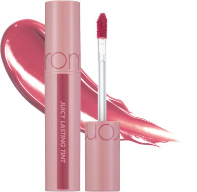 rom&amp;nd Juicy Lasting Tint 25 BARE GRAPE, Vivid color, Glossy Finish, Long-lasting, MLBB, moisturizing, Highly-Pigmented, Clear &amp; Natural Makeup, Lip Tint for Daily Use, K-beauty, 5.5g  0.2 oz