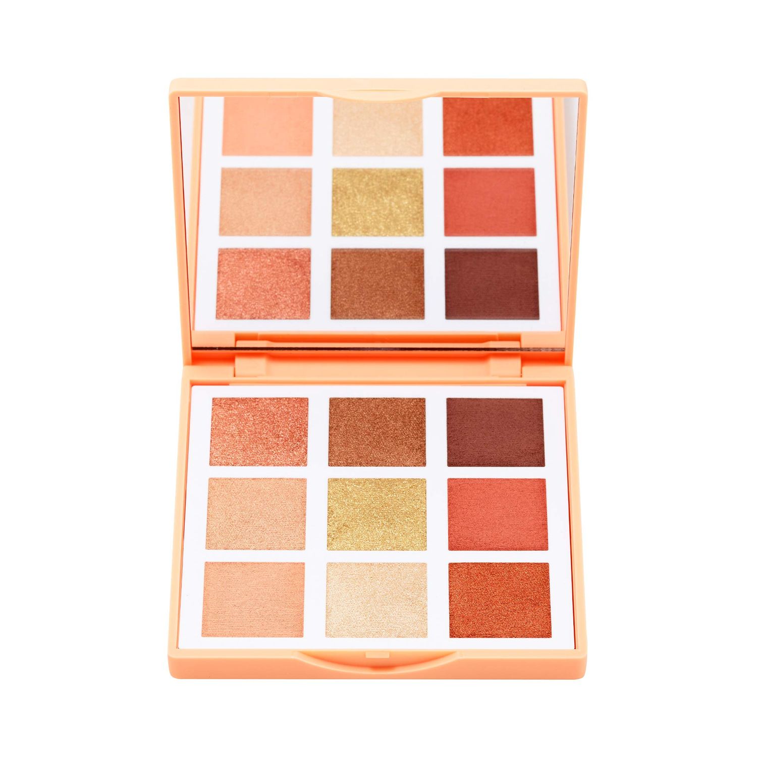 3INA MAKEUP - Vegan - Cruelty Free - The Sunset Eyeshadow Palette - Multicolor - 9 Buildable Longwearing Highly Pigmented Peach, Terracotta and Golden Shades