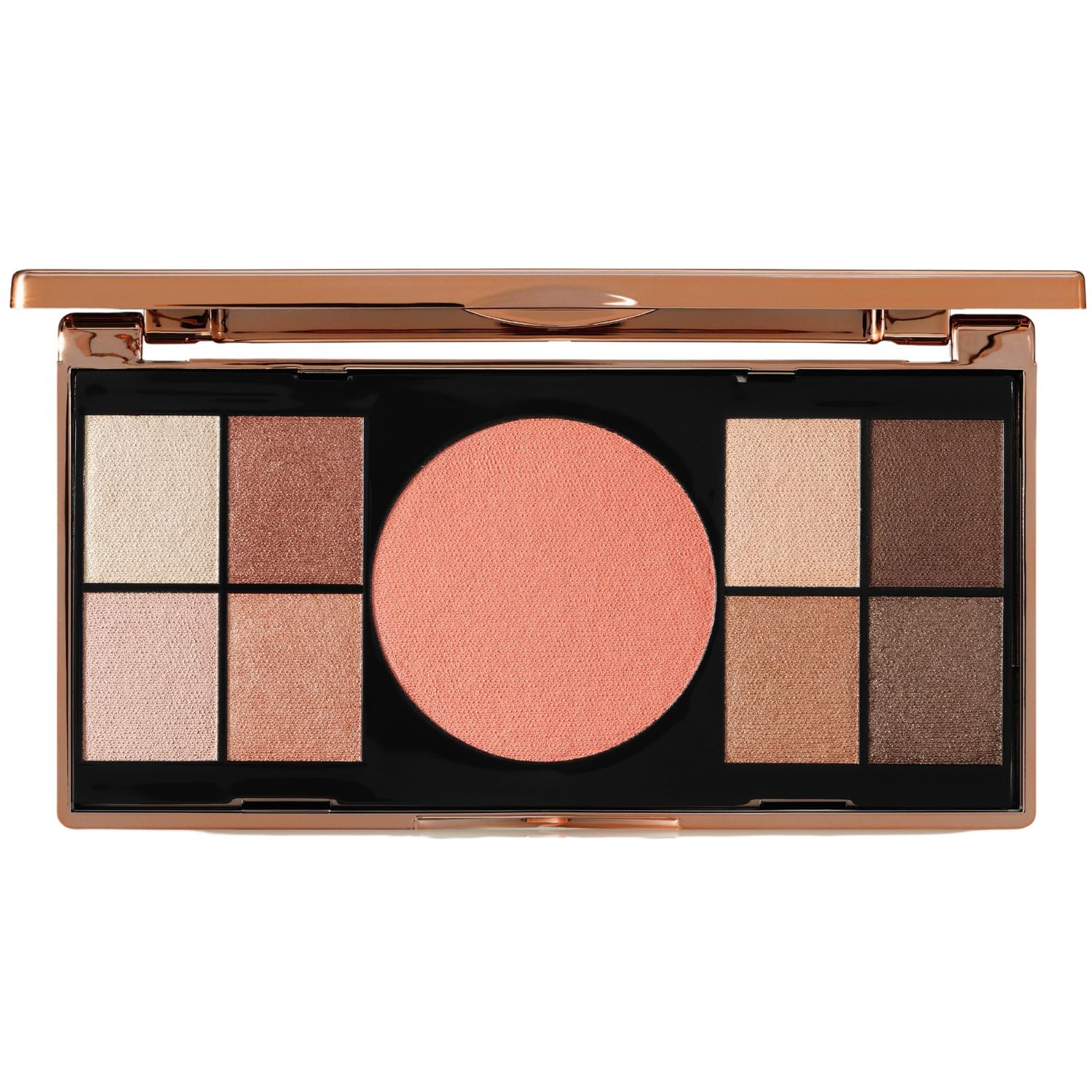 M. Asam Magic Finish Elegant Vibes Palette (8 x 0.03 oz  1x 0.14g) - Eye Shadow Palette, 8 Harmonizing Eyeshadow Shades &amp; Blush, High Color Payoff, Satin-touch Texture, Enriched With Vitamin E