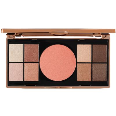 M. Asam Magic Finish Elegant Vibes Palette (8 x 0.03 oz  1x 0.14g) - Eye Shadow Palette, 8 Harmonizing Eyeshadow Shades &amp; Blush, High Color Payoff, Satin-touch Texture, Enriched With Vitamin E