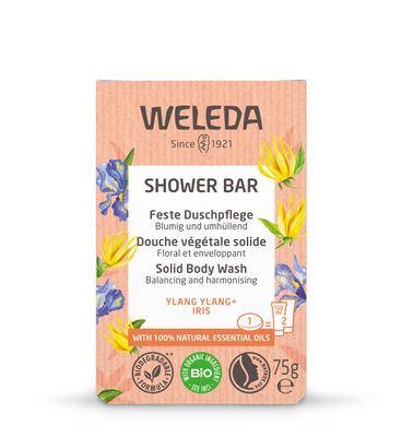 Weleda Ylang Ylang and Iris Shower Bar, Clear