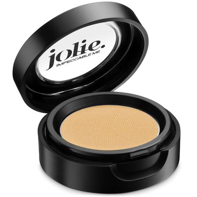 Jolie Cosmetics Powder Pressed Metallic Eyeshadows - Cruelty Free, Vegan, Single Pan Eyeshadow 1.48g Base Neutrals (Butterscotch)