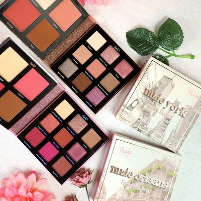 Nude Orleans Eyes and Face Palette by Rude Cosmetics for Women - 0.89 oz Makeup