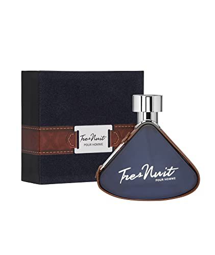 Armaf Tres Nuit for Men Eau De Parfum Spray, 3.4 Ounce