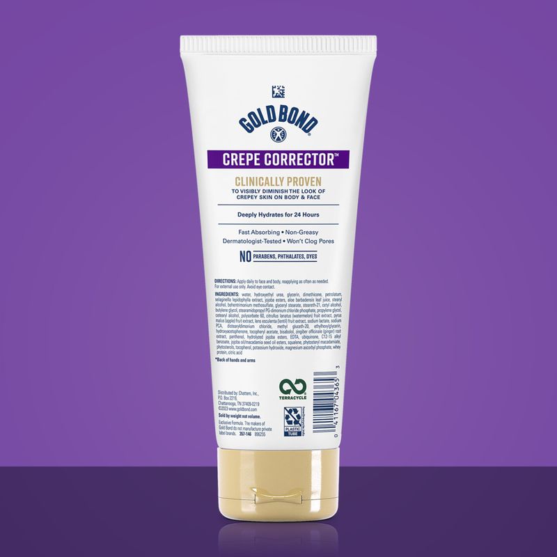 Gold Bond Age Renew Crepe Corrector Body Lotion, Replenishing &amp; Smoothing Formula, 8 oz.