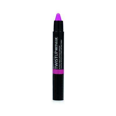 Annabelle Twistup Metallic Lipstick, Rock &amp; Rose, 1.5 Gram