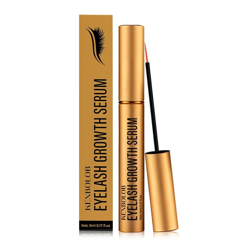 Premium Eyelash Growth Serum Boost Lash Growth Serumwith Advanced Formula for Longer Fuller and Thicker Luscious Lashes, 5 ML