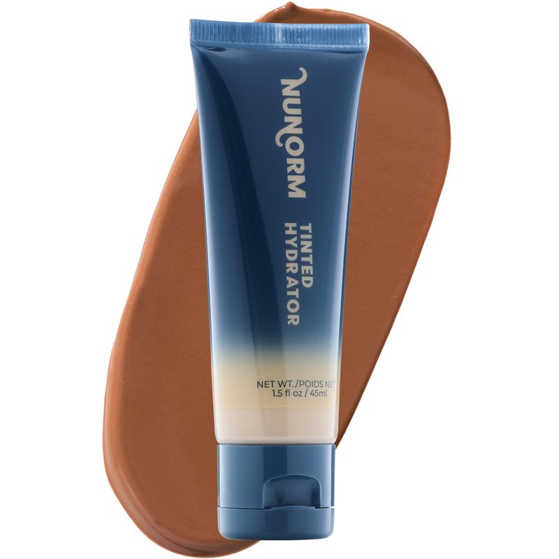 NuNorm Tinted Hydrator | 10 Shades | Water-Gel Formula For Men&#39;s Skin | Lasting Hydration | Blurs Imperfections | Evens Skin Tone | High-Performance Ingredients (Terracotta)