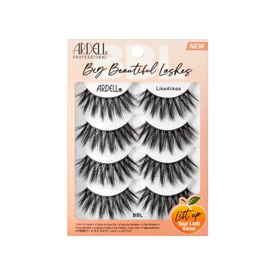 Ardell Big Beautiful Lashes Like4likes 4 pairs