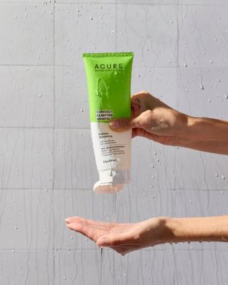 ACURE Curiously Clarifying Shampoo - 8 Fl Oz - Performance-Driven Hair Care Gently Cleanses, Removes Buildup, Boosts Shine &amp; Replenishes Moisture - Lemongrass &amp; Argan, 100% Vegan