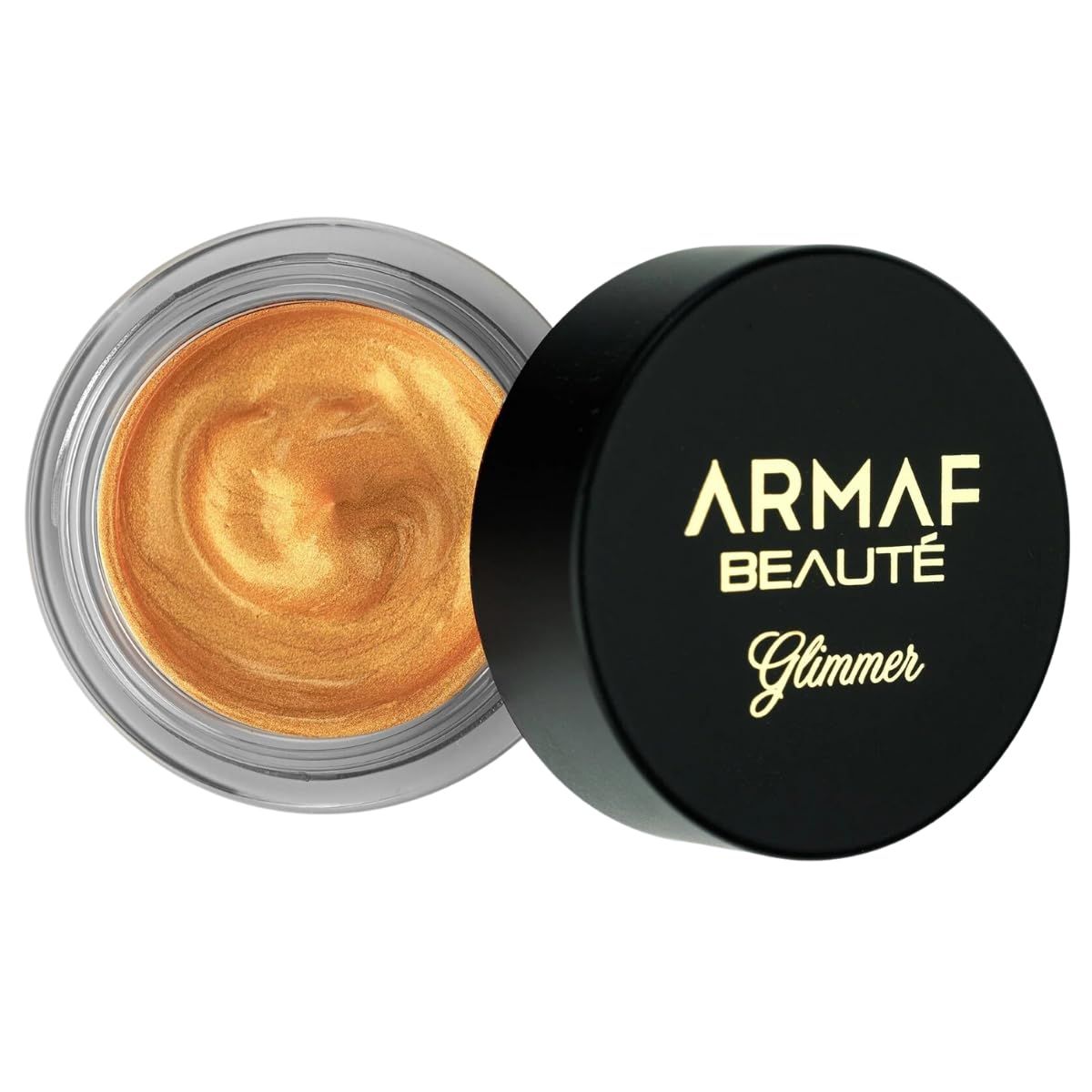 Armaf Beaut Glimmer Jelly Highlighter - Makeup Highlighter for Natural Radiance, One Stroke Glow | Versatile Face Highlighter Bronze