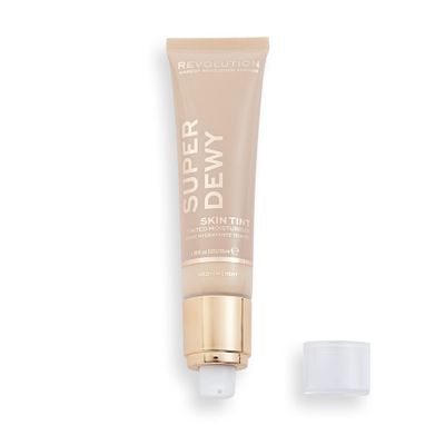 Makeup Revolution, Superdewy Tinted Moisturiser, Light Coverage, Dewy Finish, Medium Light, 1.85 fl. Oz.