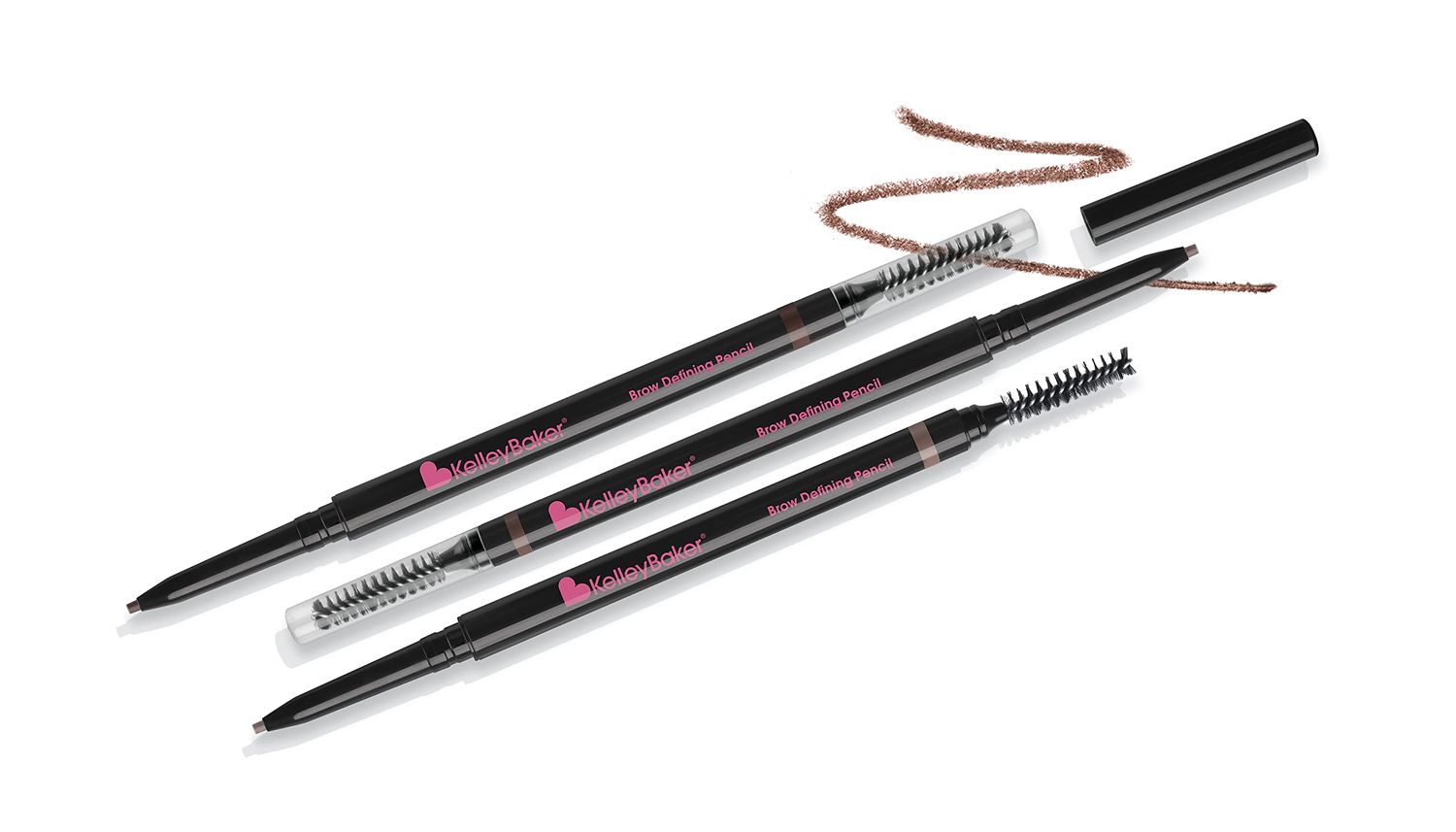 Kelley Baker Brows Brow Defining Pencil, Dark Brown