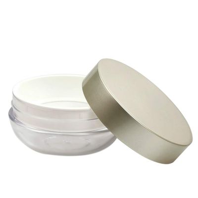 Face Powder Containers 60mL for Loose Foundation Powder or Body Powder Compatable with Joly Power Puff