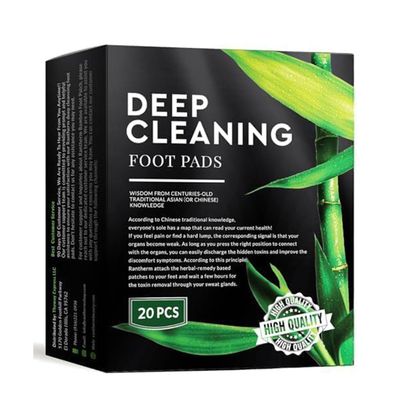 Foot Paches, Premium Deep Cleansing Foot Pads, Bamboo Foot Paches, Ginger Foot Pads for Promoting Sleeping, Relieving Fatigue and Relaxing Muscles &amp; Tendons and Eliminate Moisture 20 Packs