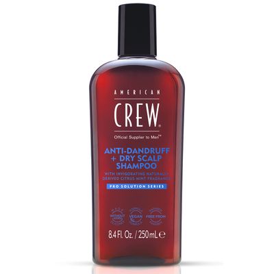American Crew Anti-Dandruff  Dry Scalp Shampoo, Citrus Mint Scent, 8.45 Oz