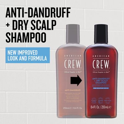 American Crew Anti-Dandruff  Dry Scalp Shampoo, Citrus Mint Scent, 8.45 Oz