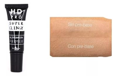 Italia Deluxe Super Clingy Eyeshadow Primer, Fade Crease Proof, Long Lasting, Cream