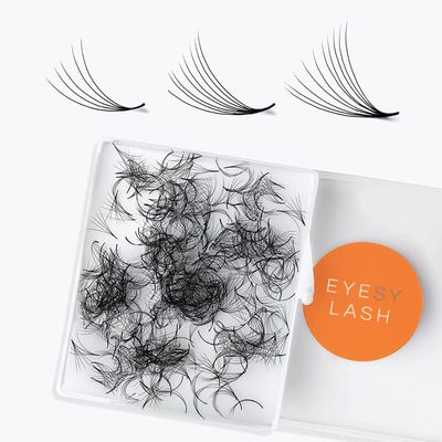 Eyesy Lash 500 Promade Fans - 5D 0.07 Size 12mm Curl C - Premade Lash Fans for Eyelash Extensions Fluffy Volume Lashes Handmade Promades Eyelash Fans Loose Pre Made Fans Lash Extensions