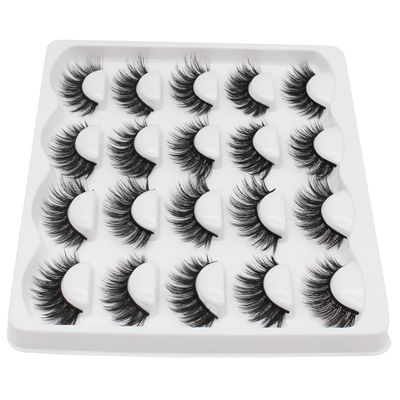 Vayator 10 Pairs Wholesale Eyelashes 3D Mink Lashes Natural Mink Eyelashes Wholesale False Eyelashes Makeup False Lashes In Bulk V009 (V009)