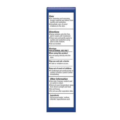 OCuSOFT HypoChlor Spray - Non-Irritating Hypochlorous Acid Spray &amp; Eyelid Cleanser Solution to Remove Oil &amp; Debris- 2 fl oz