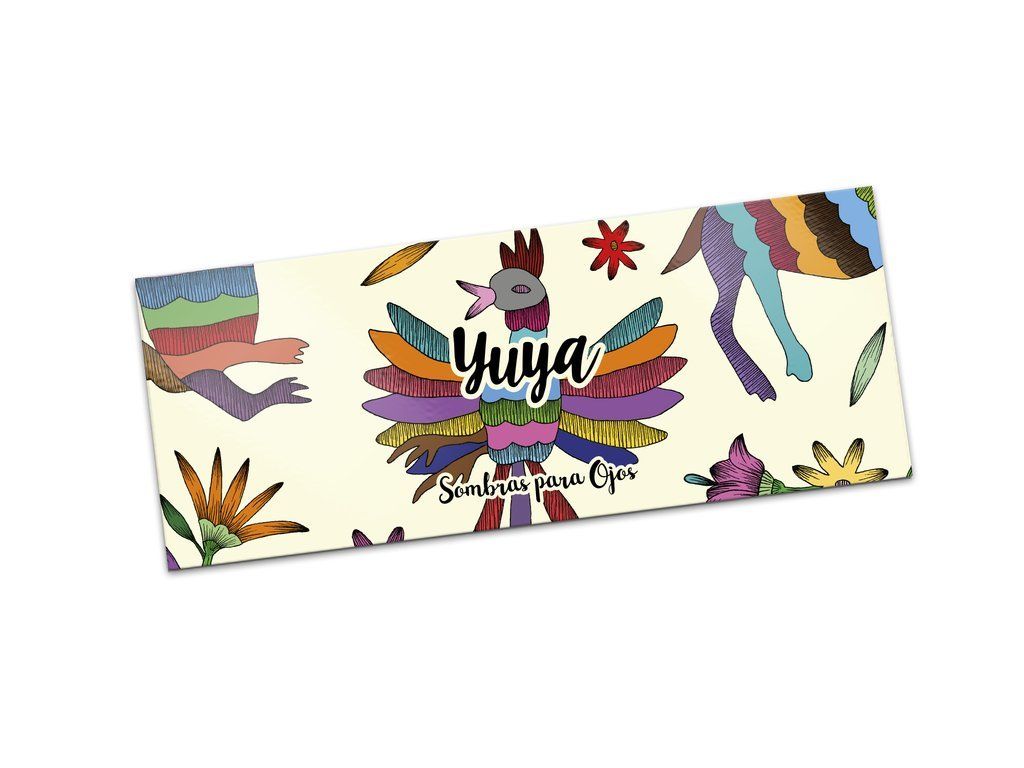 YuYa - Cruelty-Free Eyeshadow Palette - Chiquita 12 warm tones for stunning eye looks. Includes double brush and long-lasting pigmentation