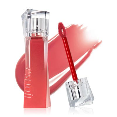 Espoir Couture Lip Tint Glaze #3 Chillin Chillin 0.19oz | Volumizes &amp; High-Shine Lip Plumper | Long-Lasting Vibrant Color | Thickening radiance Lip Stain | Tinted Lip Moisturizer | Korean Lip Makeup