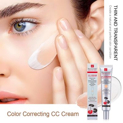 Color Correcting CC Cream,Waterproof CC Cream Foundation Rich In Centella Asiatic, Invisible Pores Cream Foundation and Invisible Pores Concealer,Moisturizing CC Cream With Spf 25- 1.5 Oz (light)