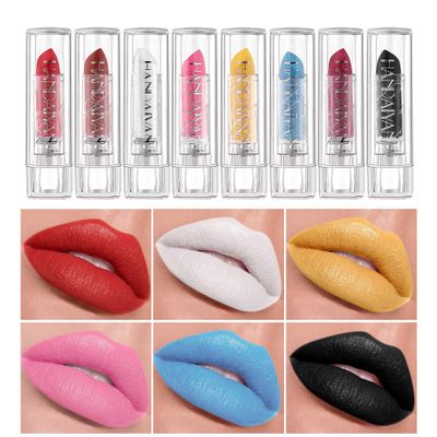 DLZZRS 8 pcs Matte Lipstick Set, Moisturizing Long Lasting Waterproof Non-Stick Cup Lip Gloss, High Impact Black &amp; Bold Lipstick, Rich color Velvet Lipstick Makeup Valentine&#39;s Day Gift Set for Women