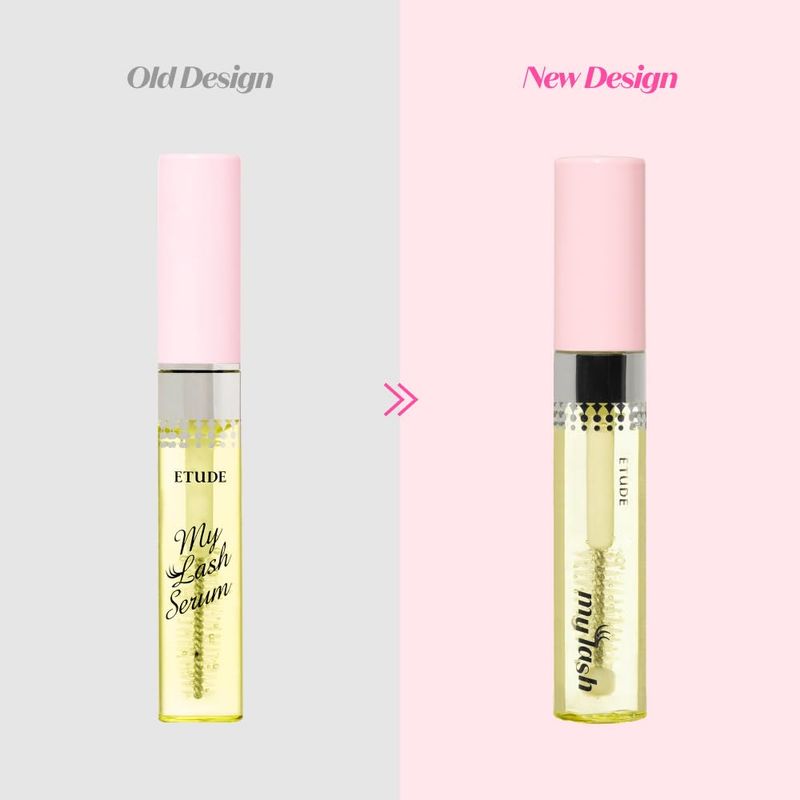 ETUDE My Lash Serum 0.6fl.oz (18g) 23AD | Easy And Comfortable Daily Eyelashes Serum With Biotin | Appearance Of Longer, Thicker Looking Lashes | K-beauty