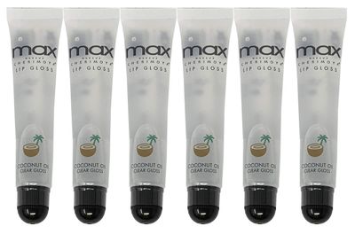 Cherimoya 6Pack MAX Makeup Lip Polish (COCONUT)