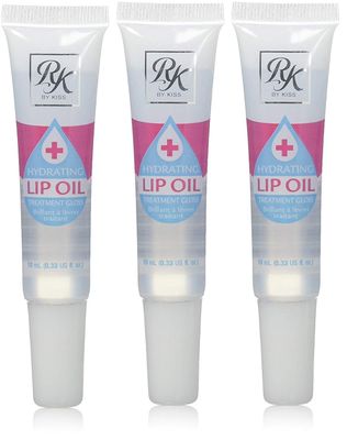 Ruby Kisses Hydrating Lip Gloss Clear Hydrating Lip Gloss (3 PACK)