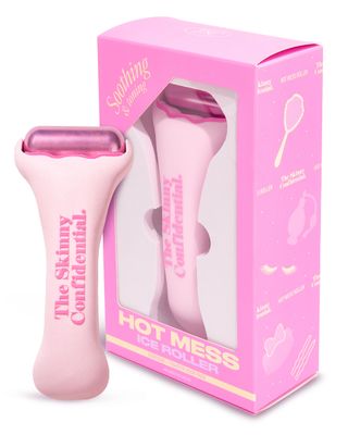 The Skinny Confidential HOT Mess Ice Roller for Face - Facial Roller Skincare Tools Contour, Tighten &amp; De-Puff Skin - Self Care Beauty Gift for Women &amp; Men for Clear, Radiant &amp; Smoother-Looking Skin