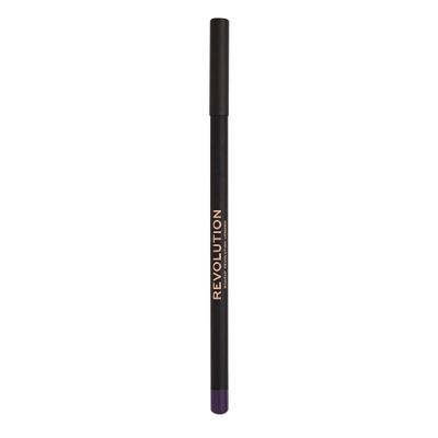 Makeup Revolution Eyeliner Pencil, Highly Pigmented, Create Smokey Eye Looks, Vegan &amp; Cruelty-Free, Black, 1.3g