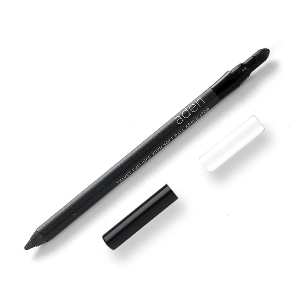 aden Velvet Eyeliner with soft Ball Applicator Grey 1.2gr MADE IN ITALY