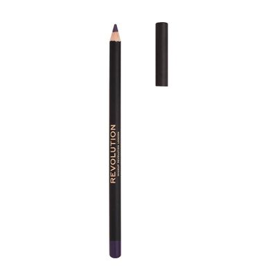 Makeup Revolution Eyeliner Pencil, Highly Pigmented, Create Smokey Eye Looks, Vegan &amp; Cruelty-Free, Black, 1.3g