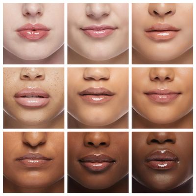 KISS Broadway Clear Lip Gloss 0.47oz14ml 12Pcs (Rosehip Oil)