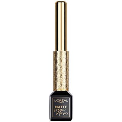 L&#39;Oreal Paris Makeup Matte Signature Liquid Dip Eyeliner, Waterproof, Precise and Easy Application, All Day Wear, Vivid Matte Finish, Greige, 0.07 fl Oz.
